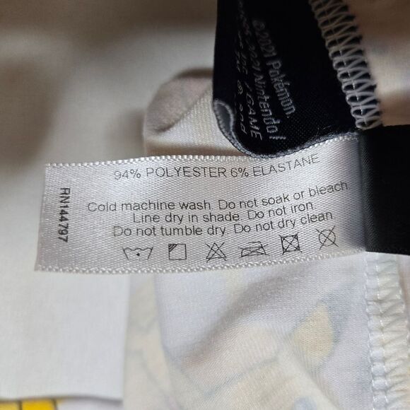 BLACKMILK Pokemon‎ Pikachu faces tie front crop short sleeve tee shirt XXL - Picture 7 of 10